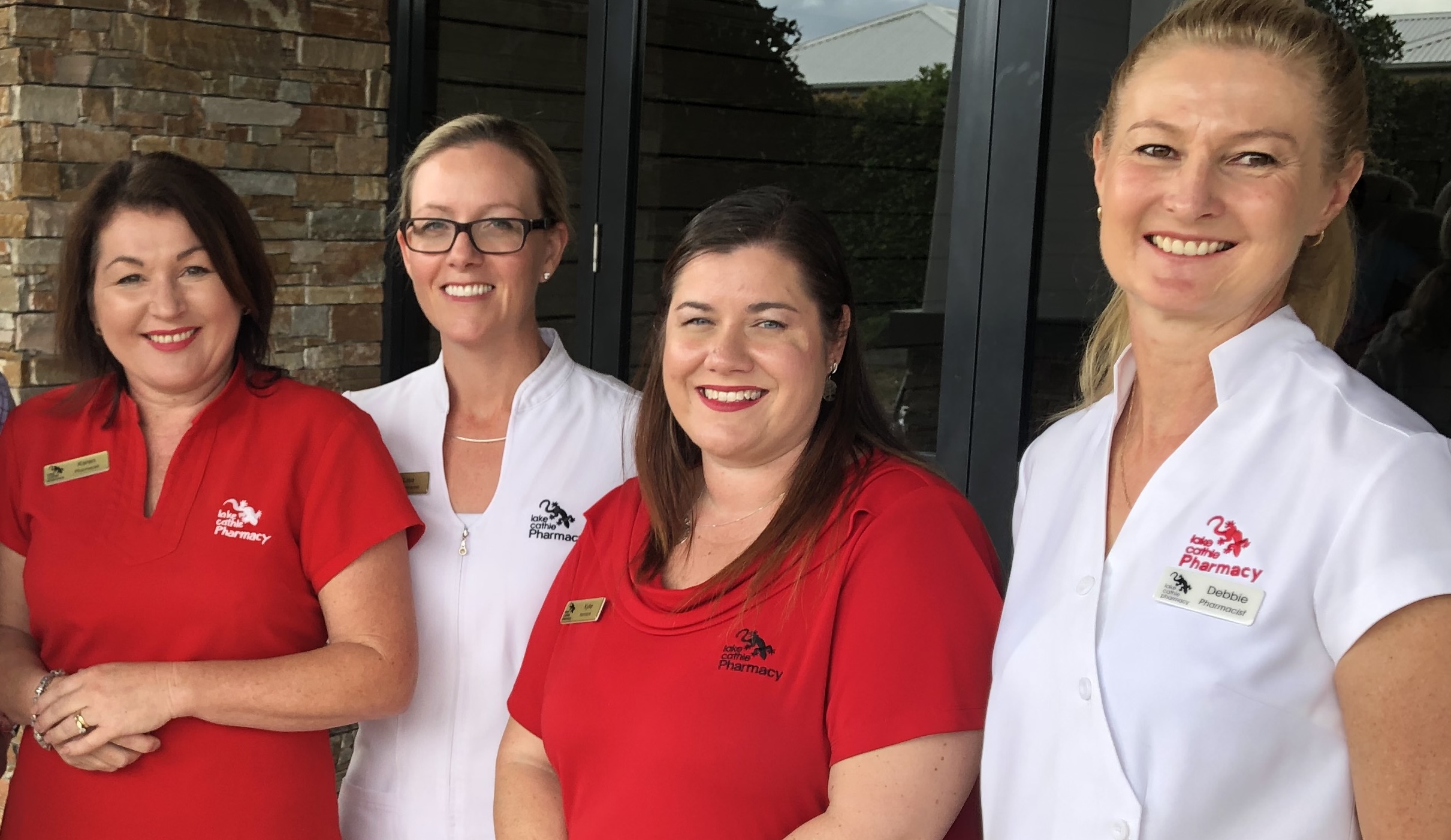 Karen, Kylie, Lisa and Deb from the pharmacy team